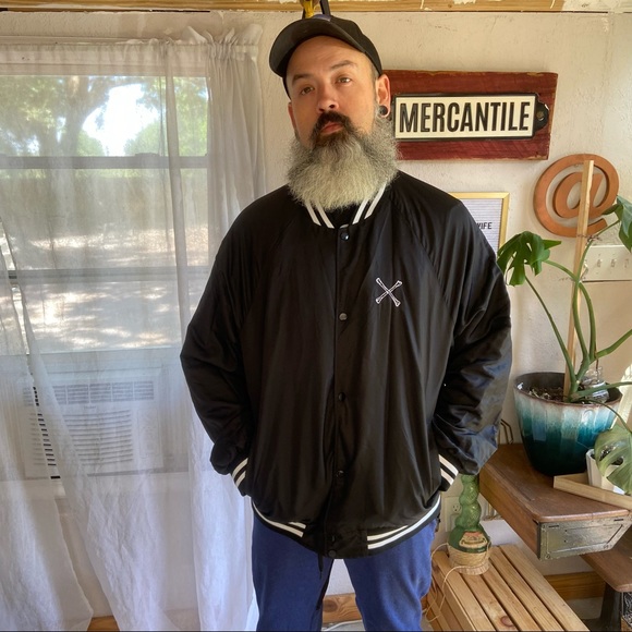 Jay Walker Jacket Crossbones Windbreaker - Picture 5 of 5